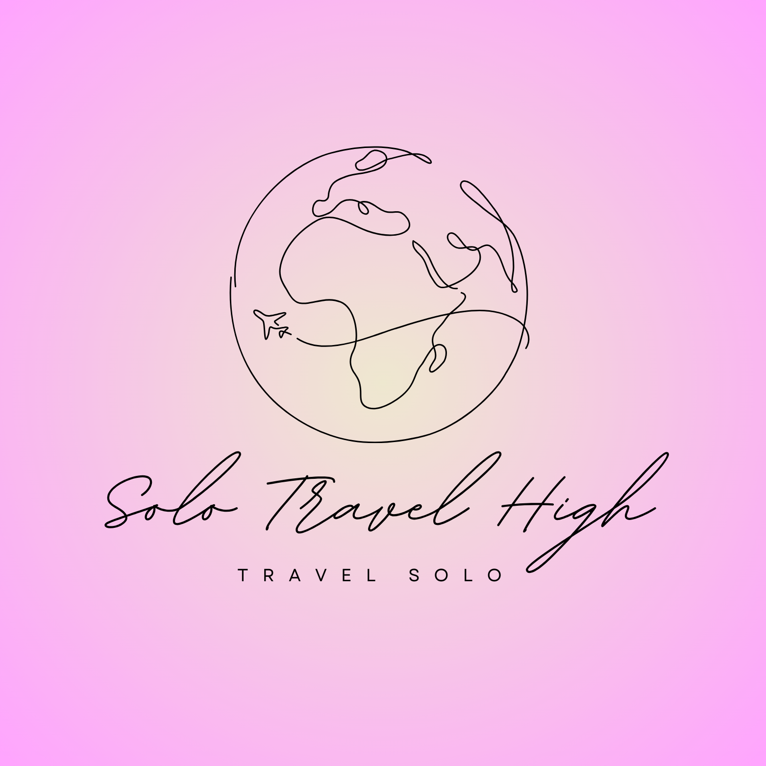 Minimalist Black And White Worldwide Delivery Company Logo-2